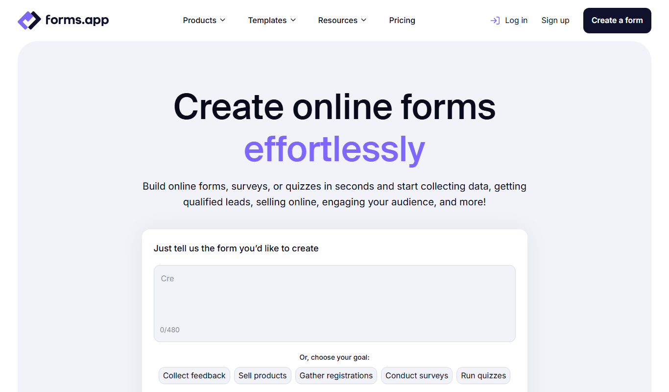forms app app screenshot