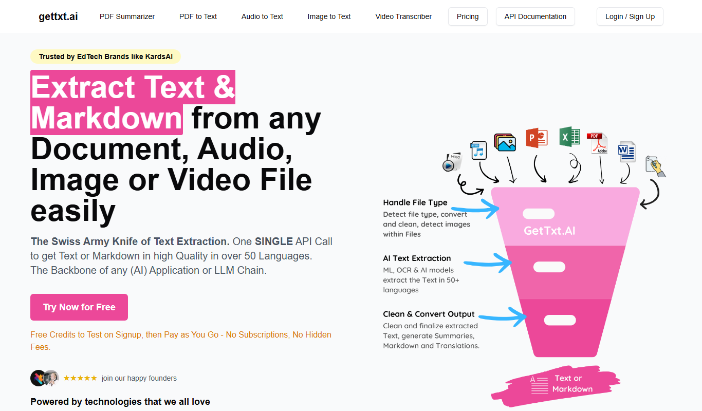 GetTxt.AI app screenshot