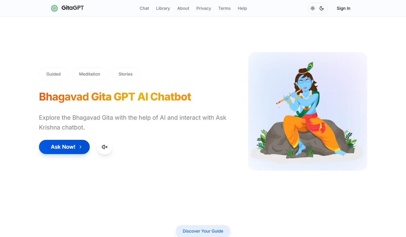 Gita GPT app screenshot
