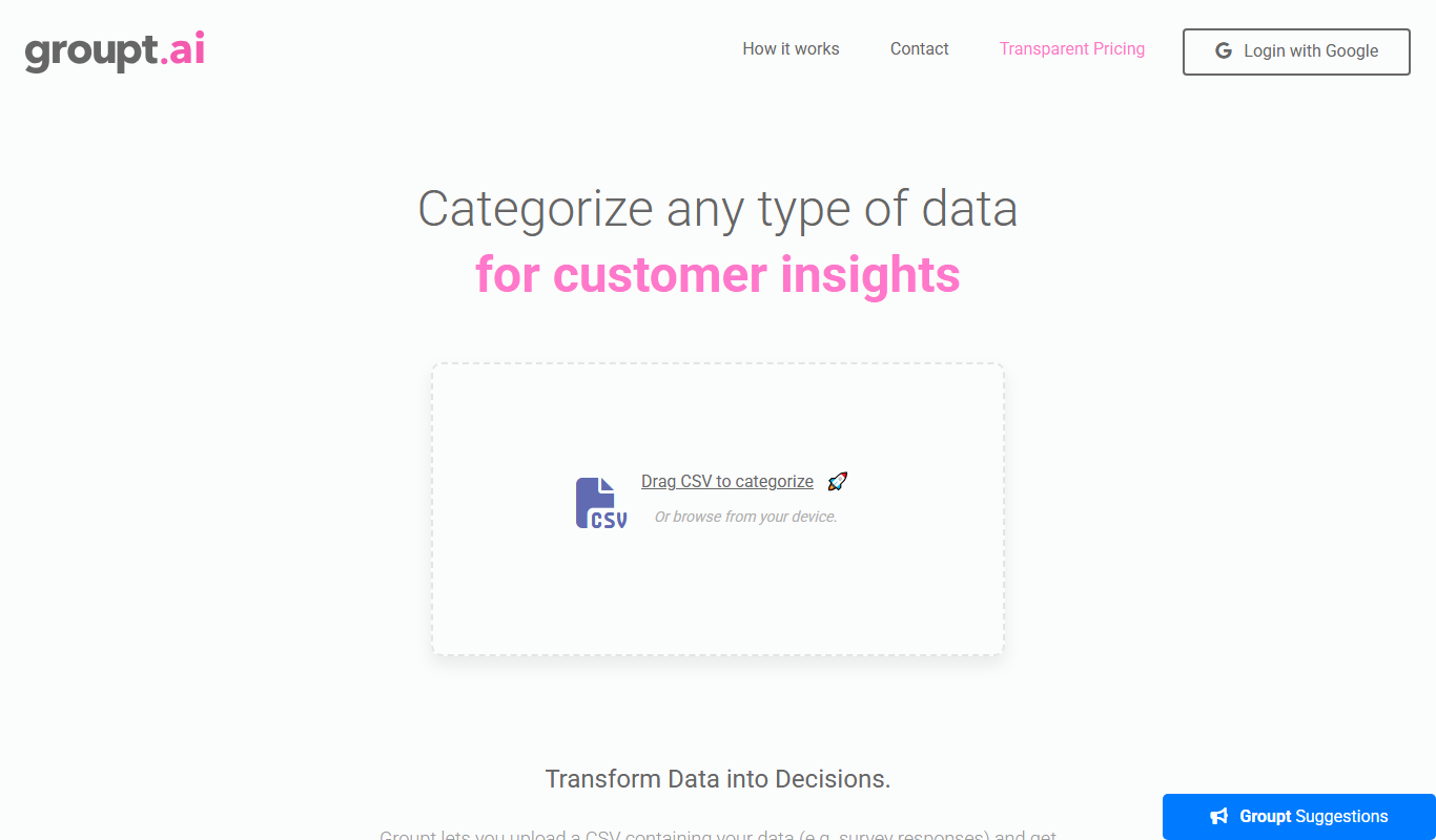 Groupt app screenshot