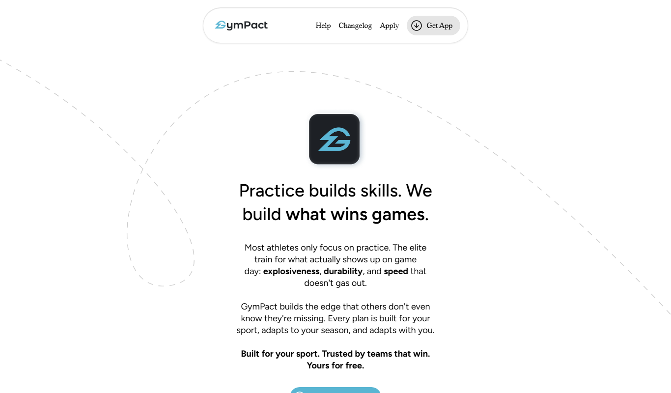 Screenshot of the GymPact interface
