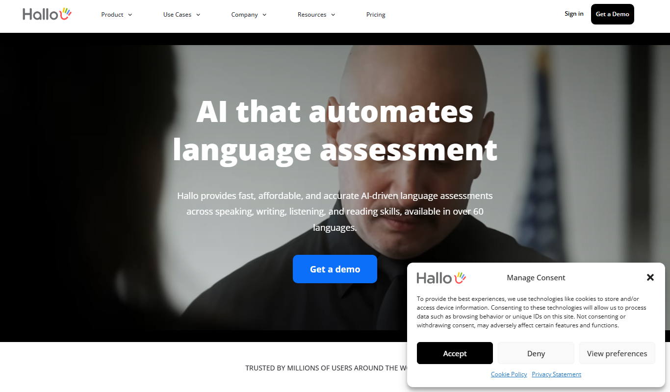 Hallo – AI Language Learning app screenshot