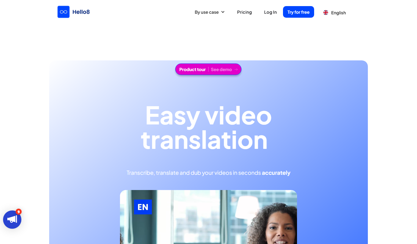 Screenshot of the Hellohola interface