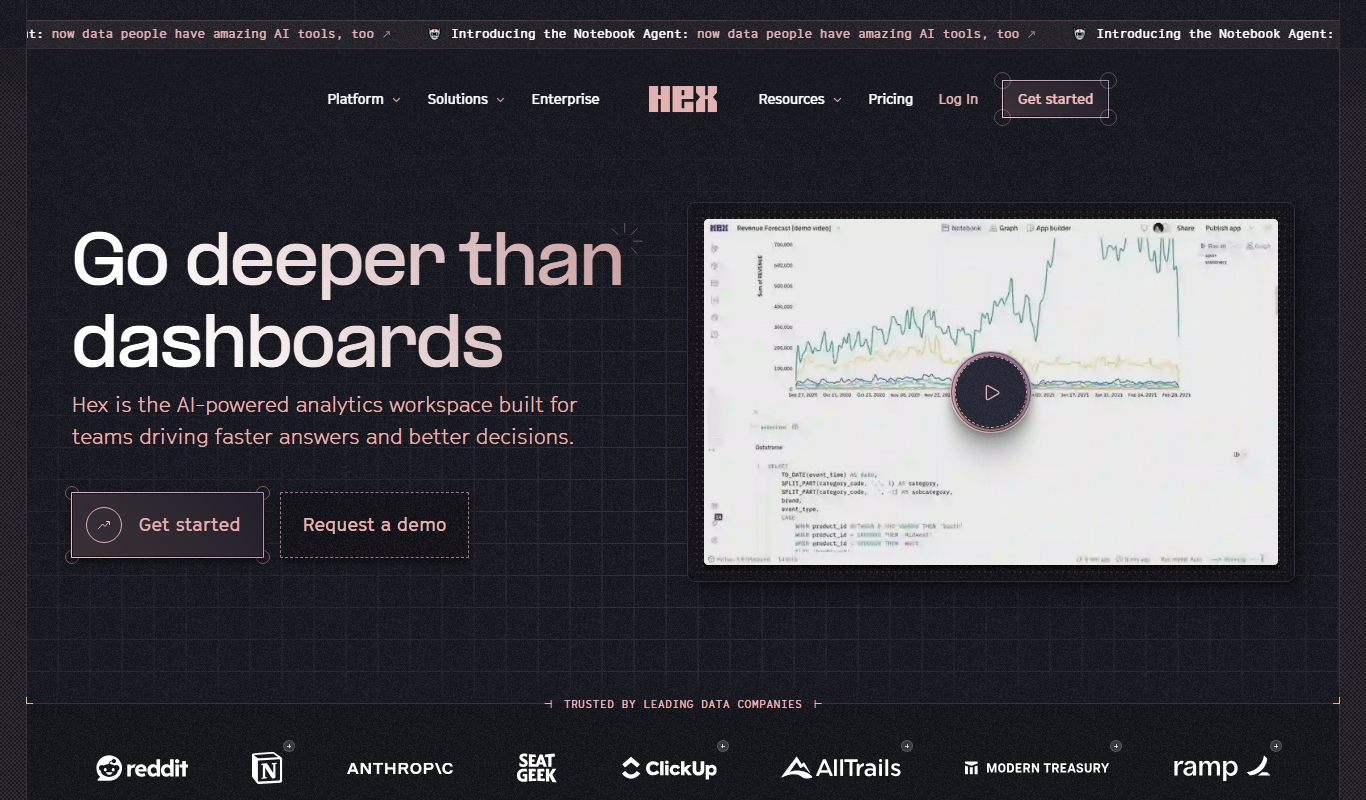 Hex app screenshot