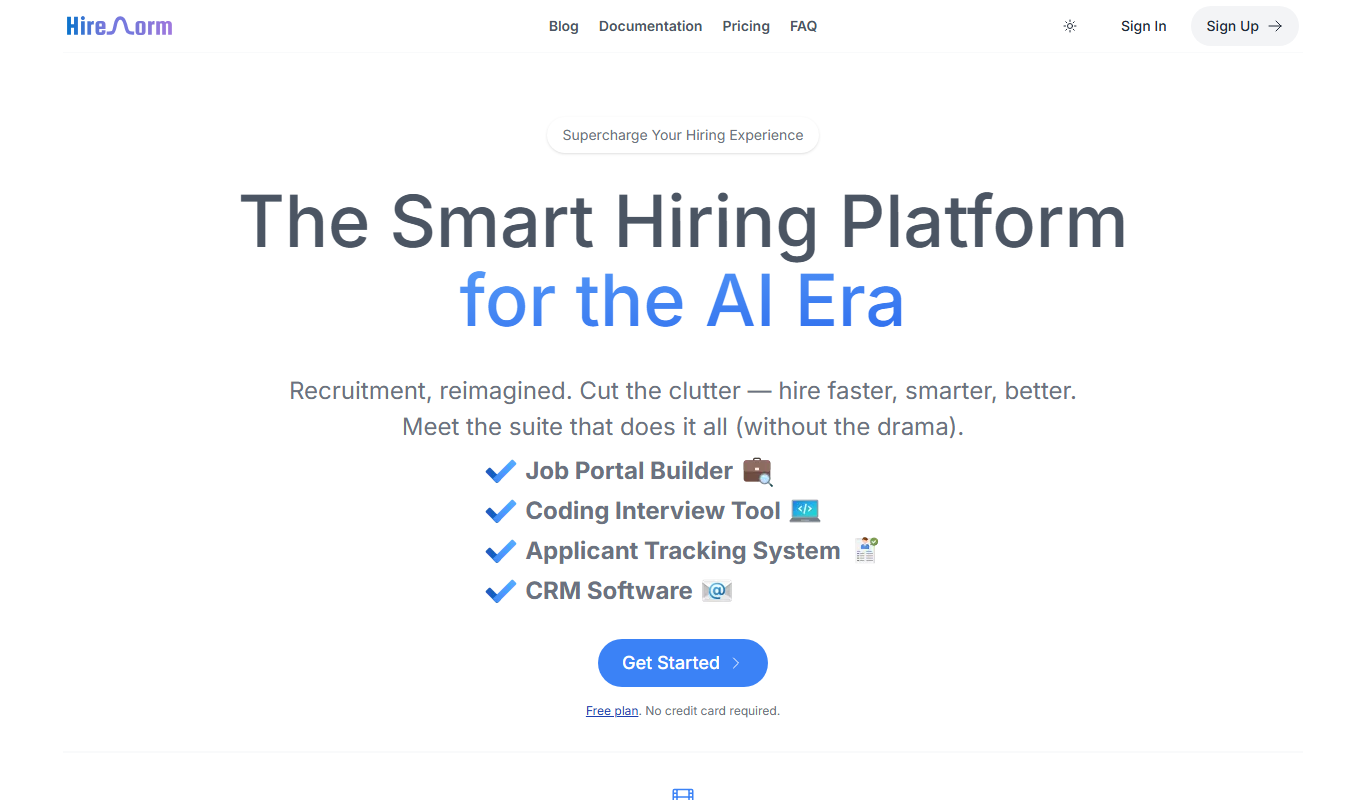 HireNorm app screenshot