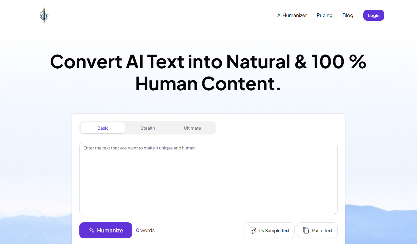 Humanize Text app screenshot