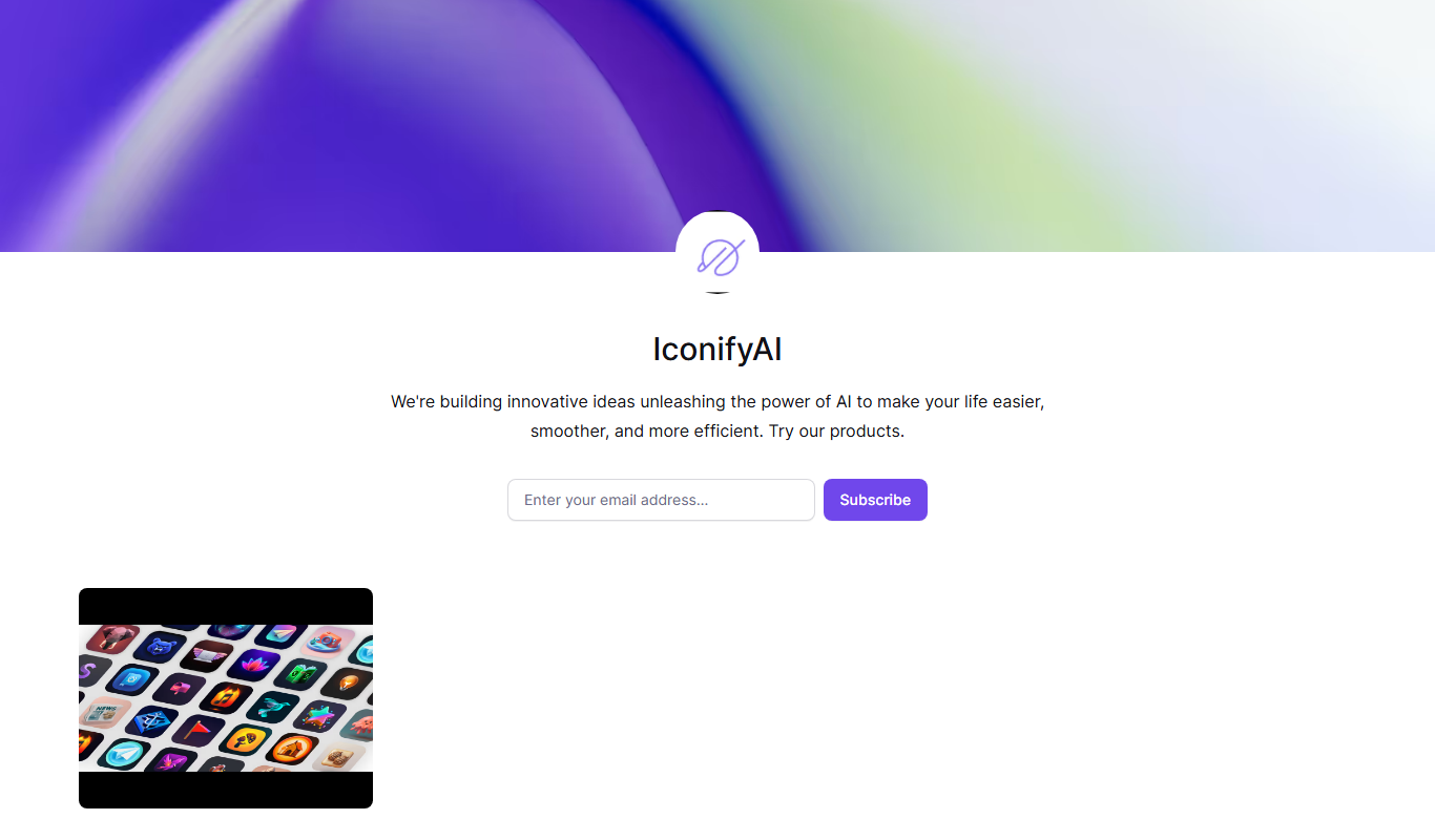 Iconify app screenshot