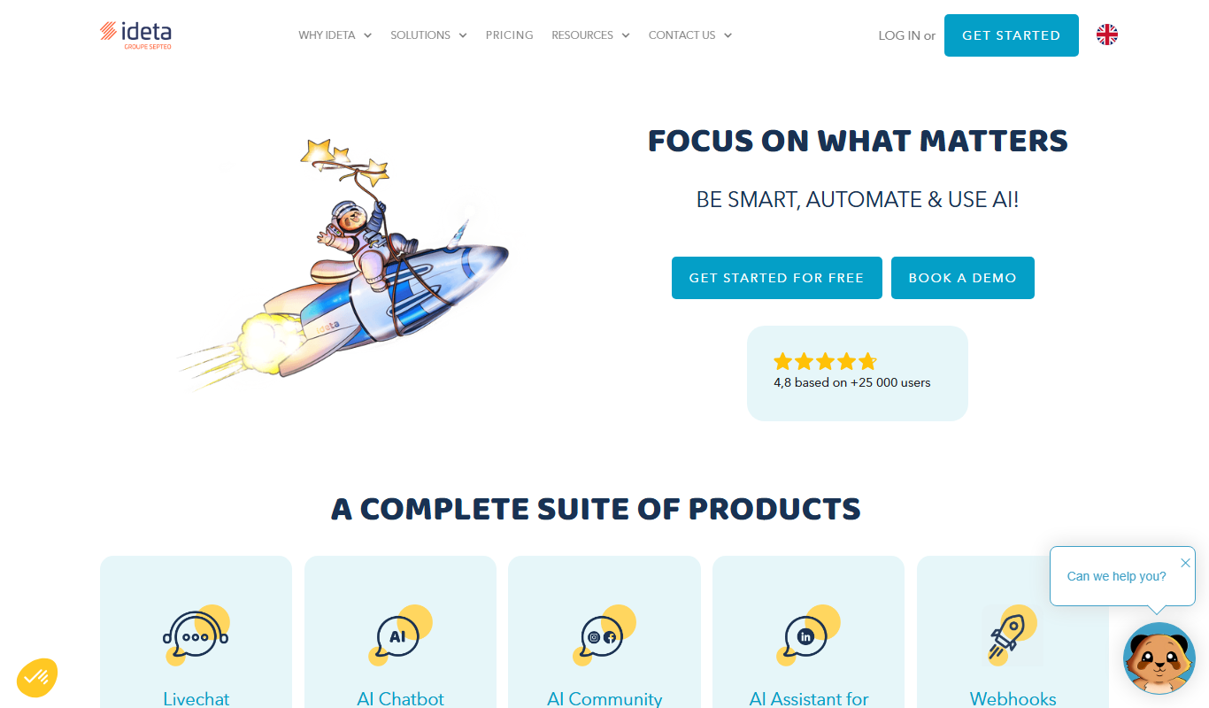 ideta.io app screenshot