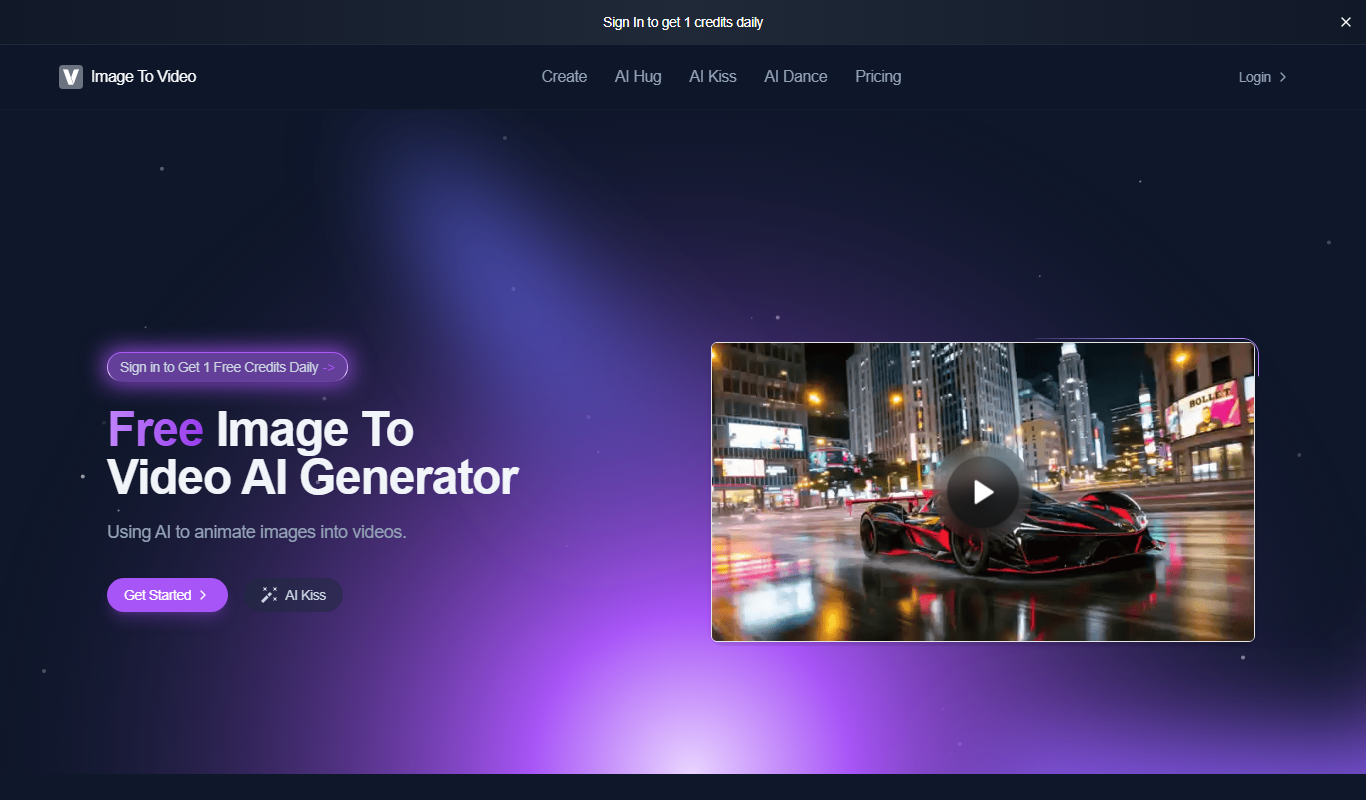 Image To Video AI – Try it Free Online app screenshot