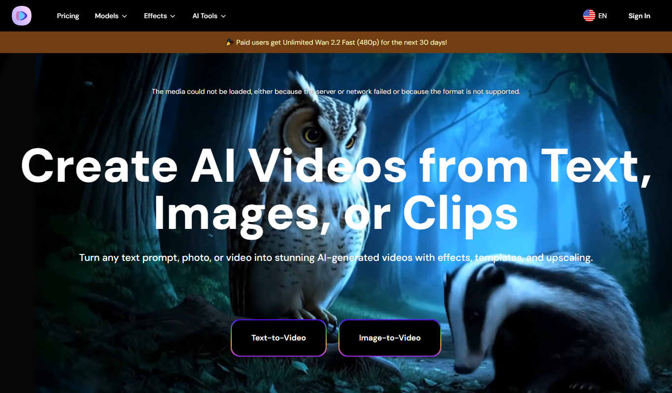 Image-to-Video Maker app screenshot