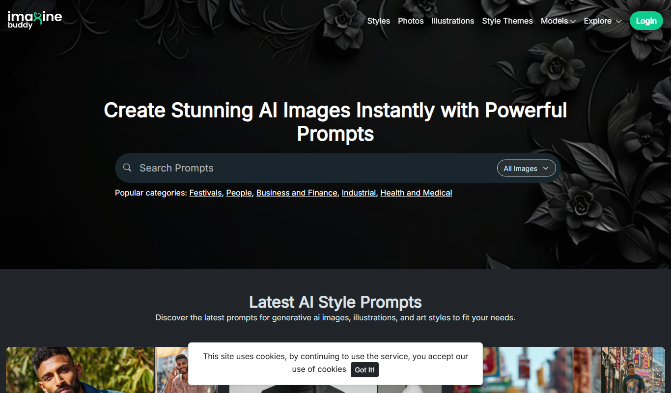 Imaginebuddy app screenshot