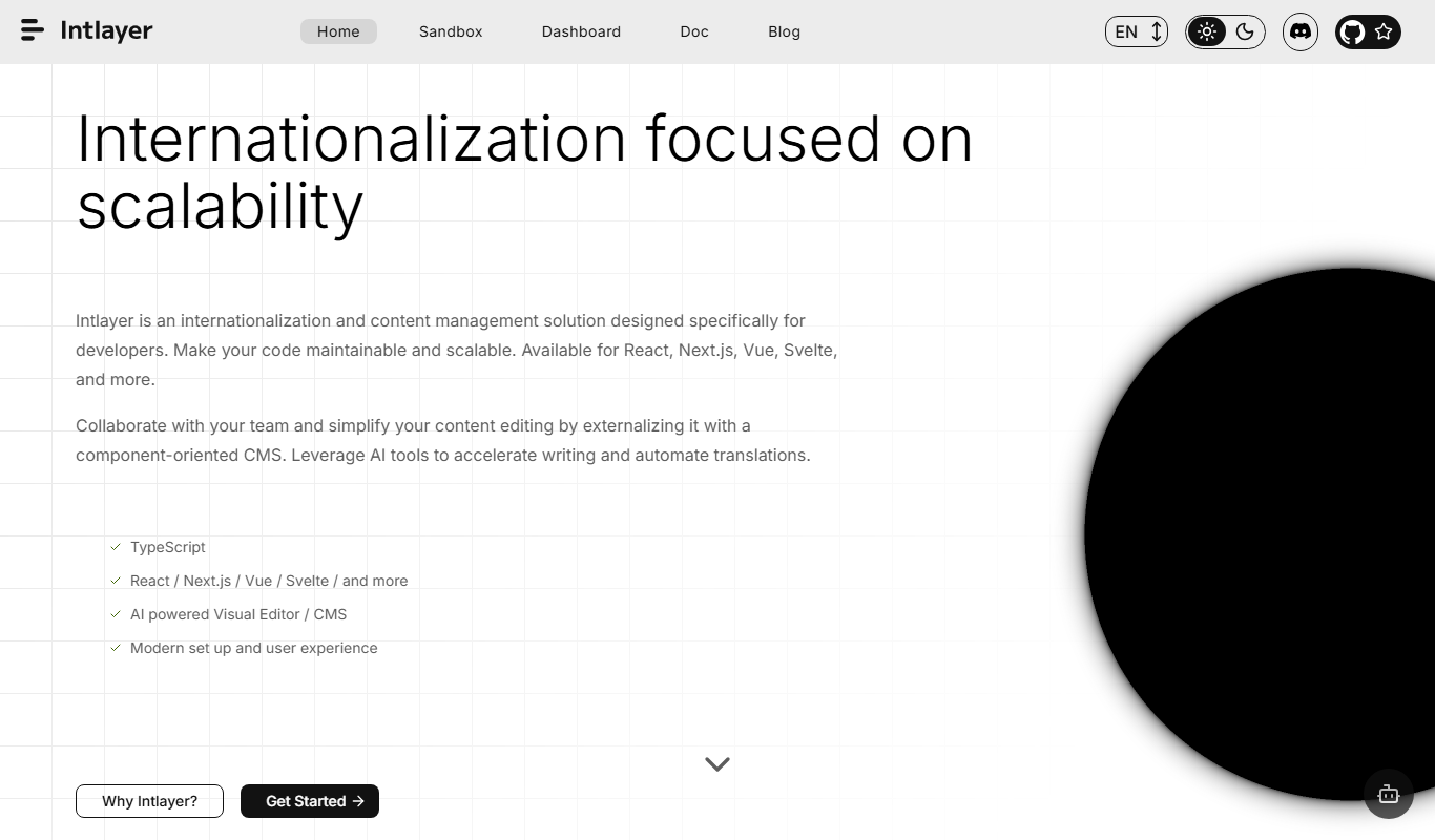 Inltayer app screenshot