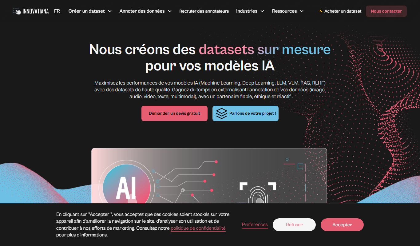 Innovatiana app screenshot