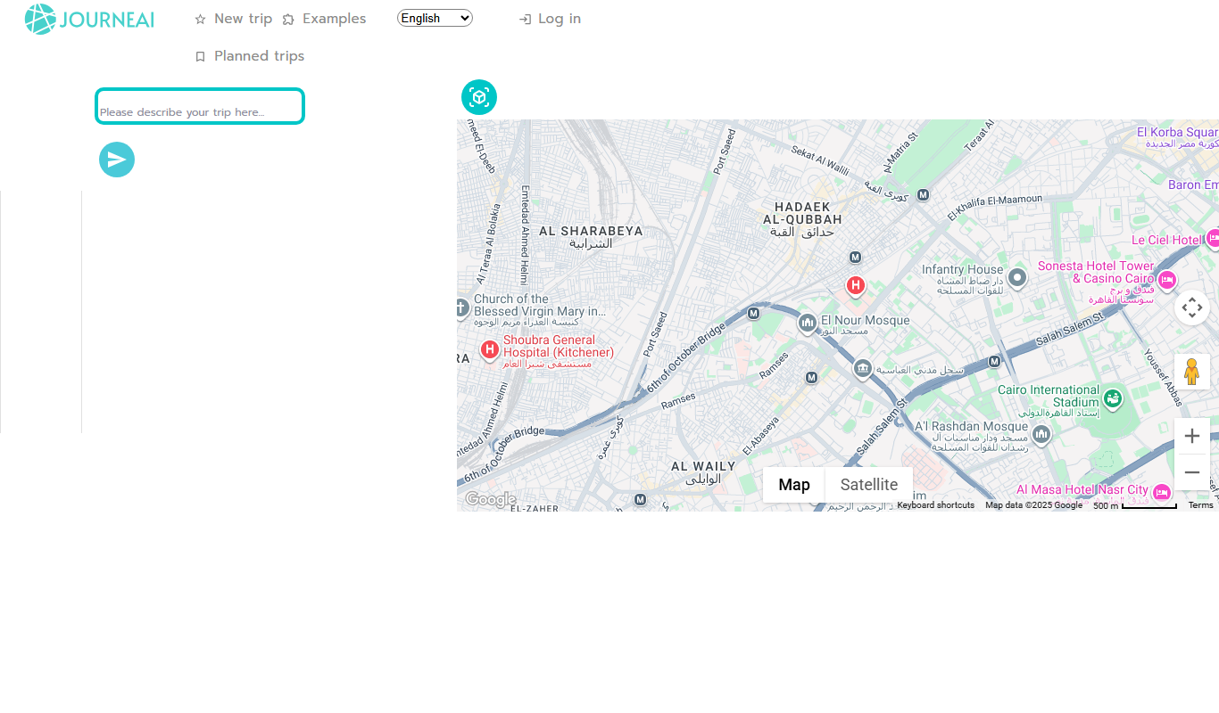 Journeai app screenshot