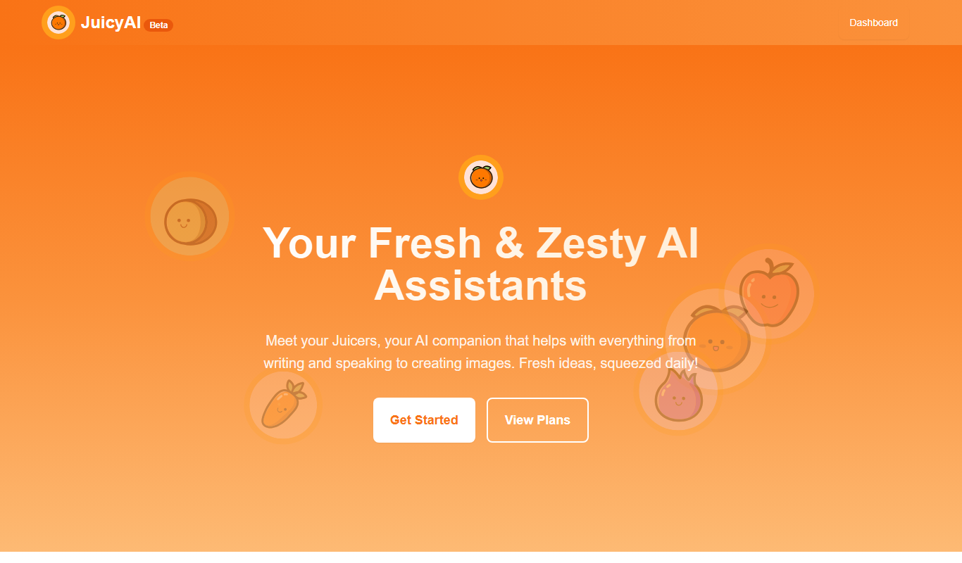 JuicyAI app screenshot