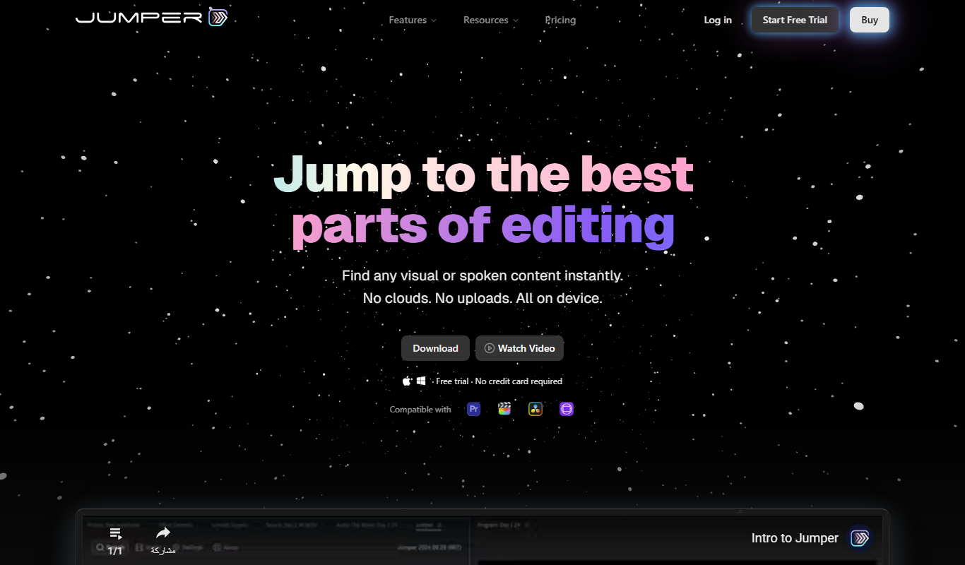 Jumper app screenshot