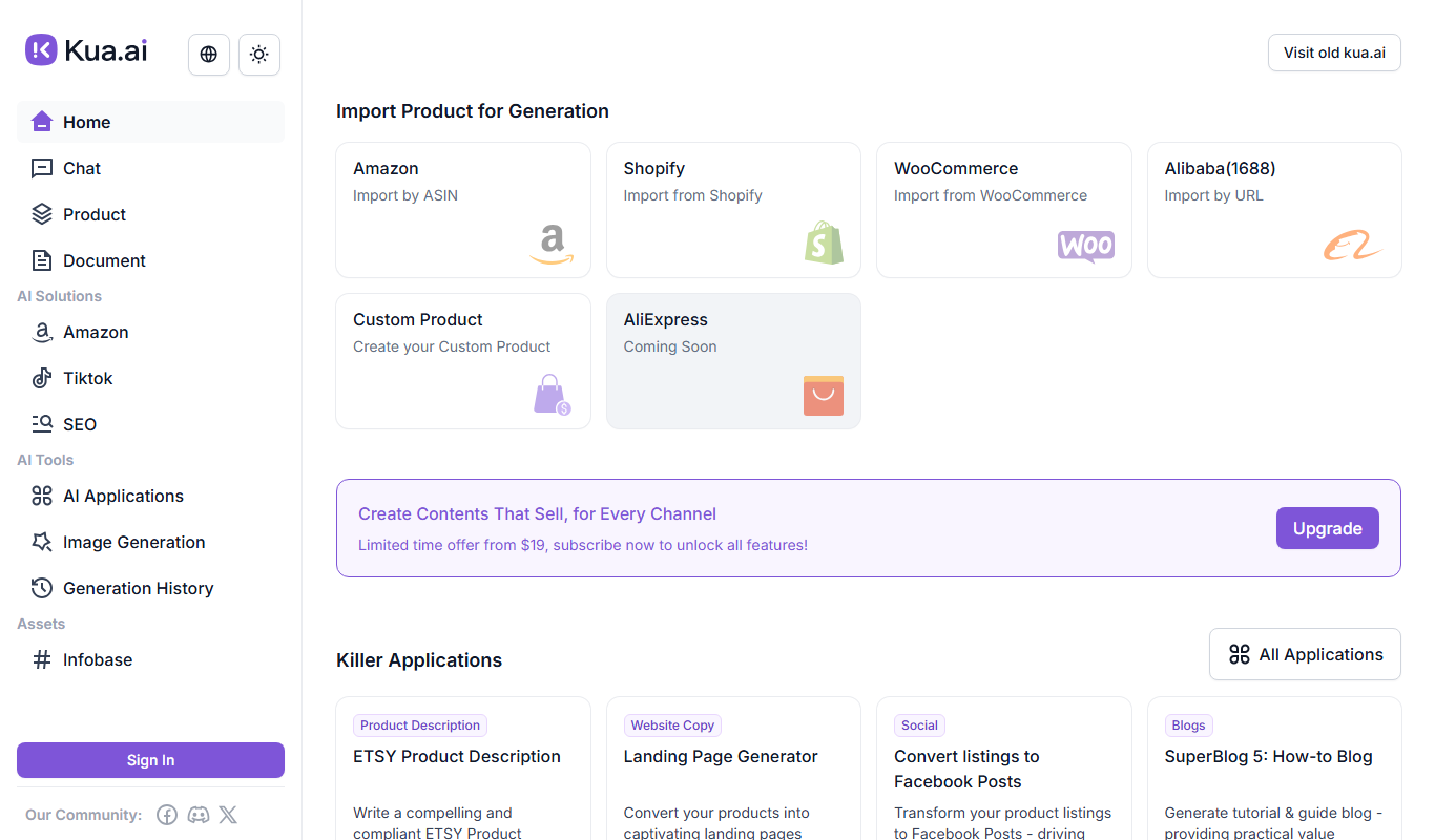 Kua.ai app screenshot