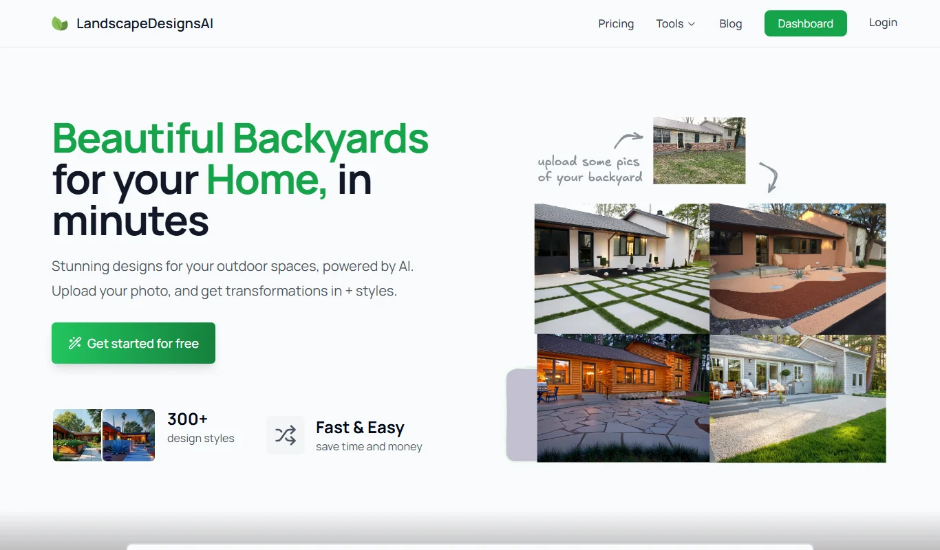 Landscape Designs AI - AI-Powered Landscape Design Software