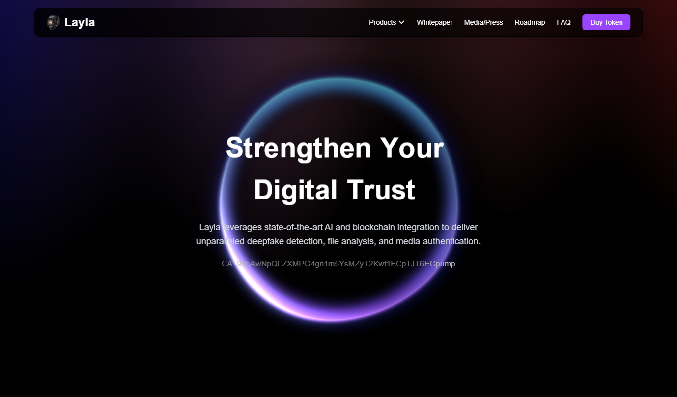 Layla Network AI app screenshot