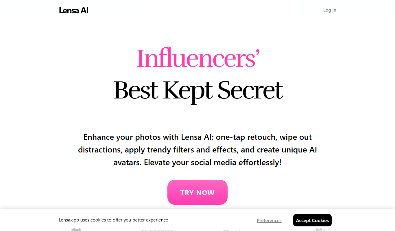 lensa.app app screenshot