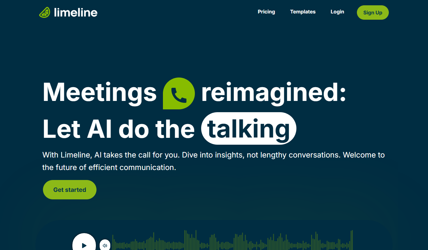 Limeline app screenshot