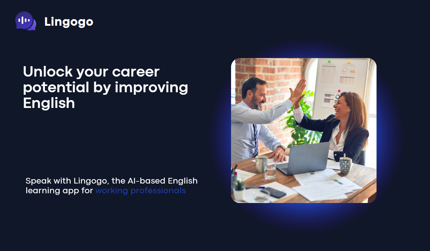 Lingogo – AI tutor to practice English app screenshot