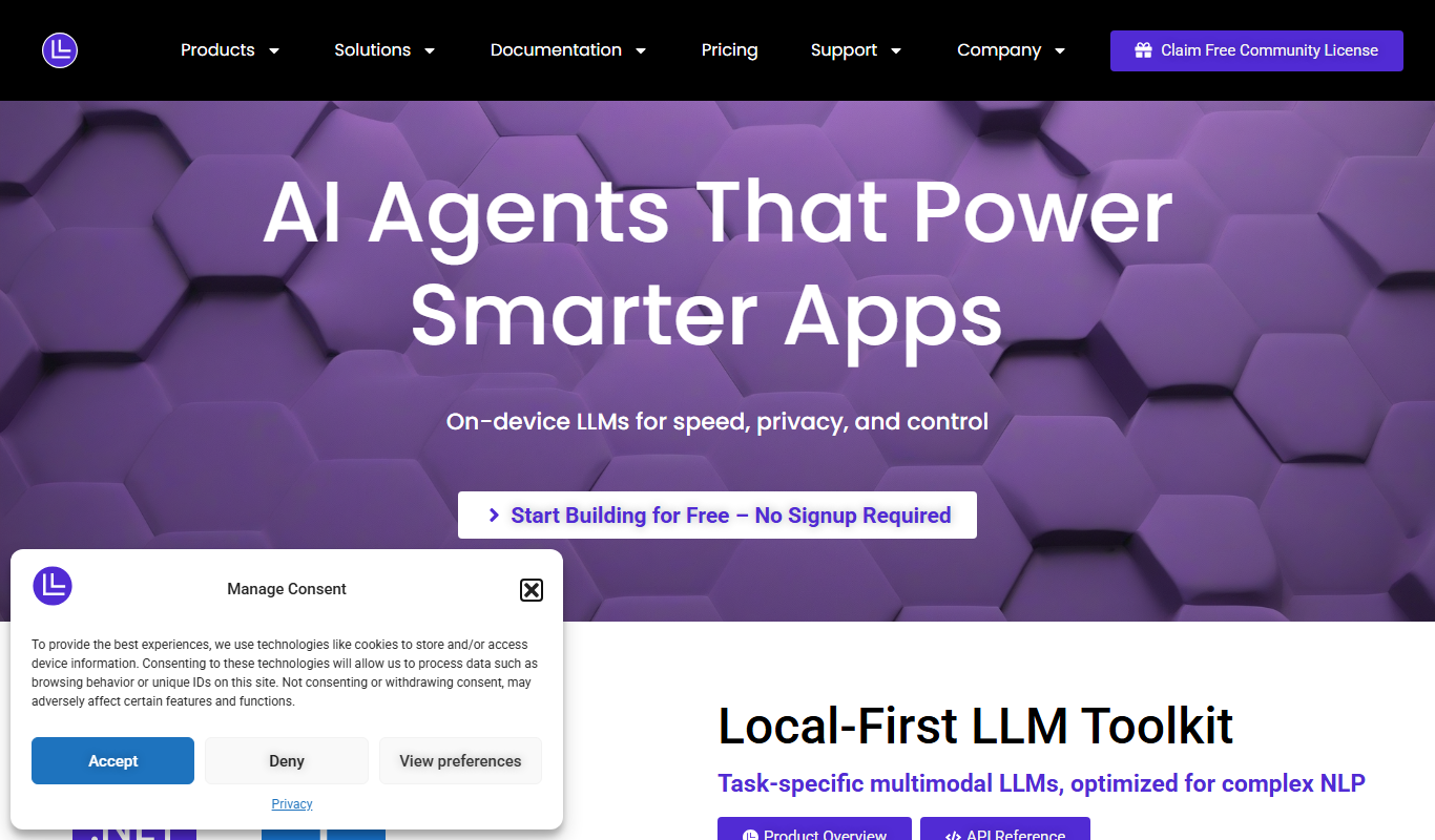 LM-Kit.NET app screenshot