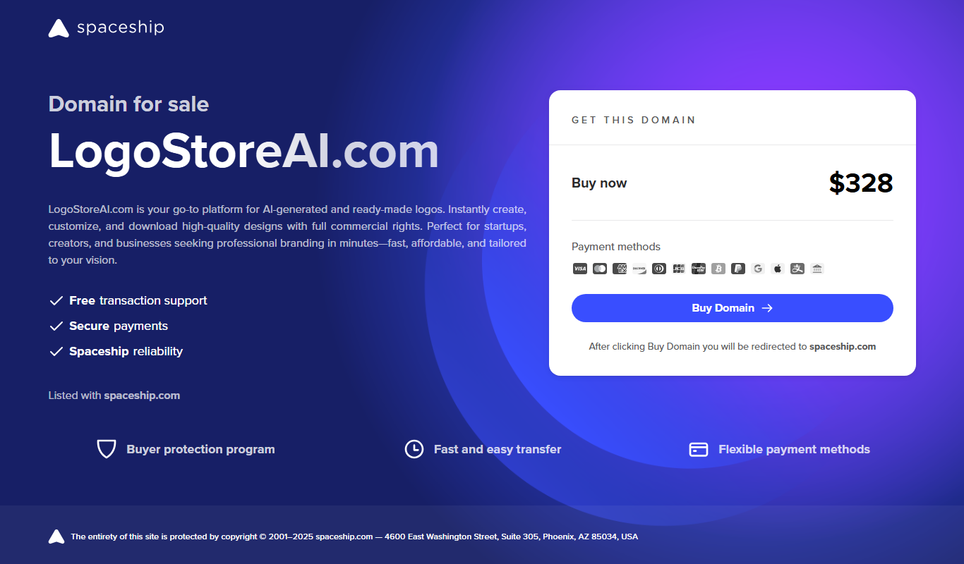 LogoStoreAI app screenshot
