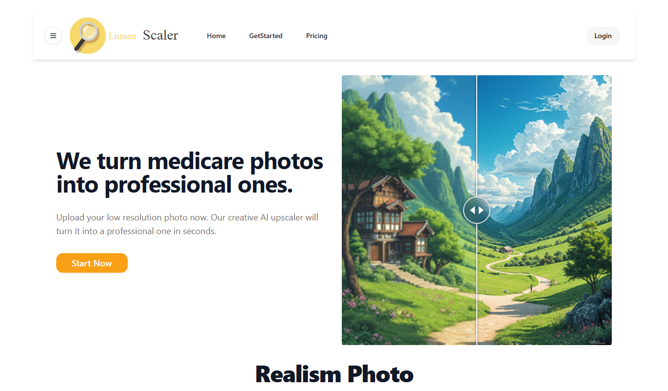 Lumen Scaler app screenshot