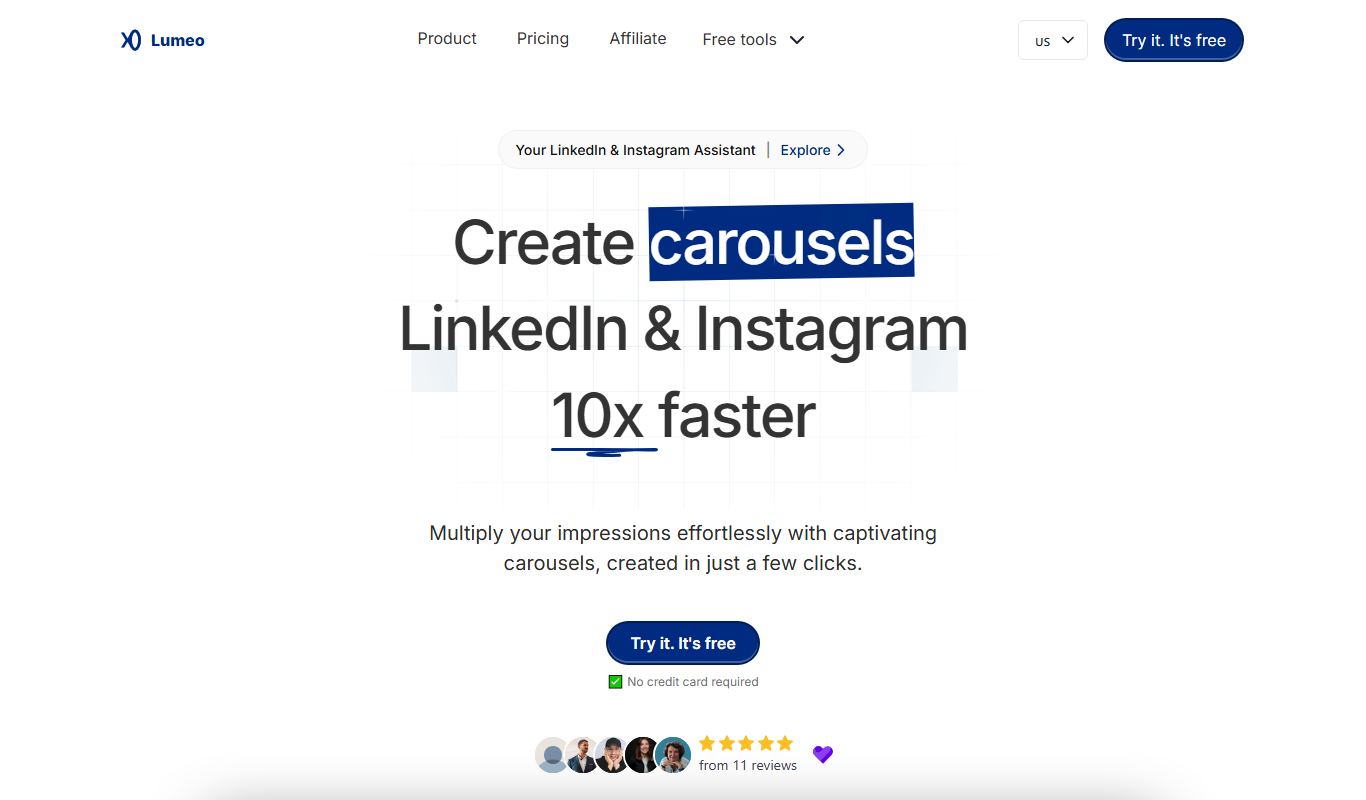 Lumeo app screenshot