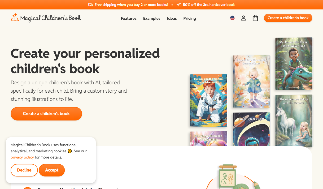 Magical Children’s Book app screenshot