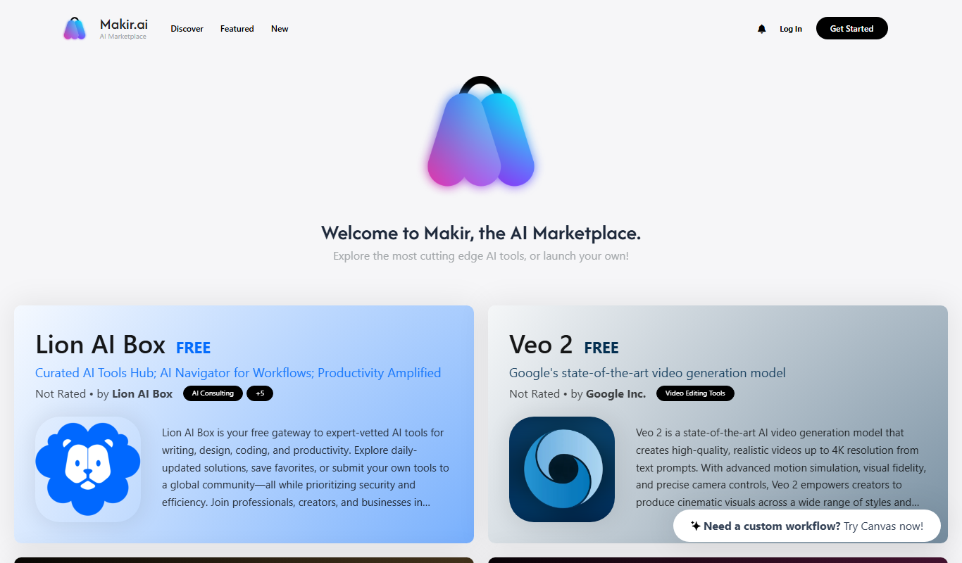 Makir.ai app screenshot