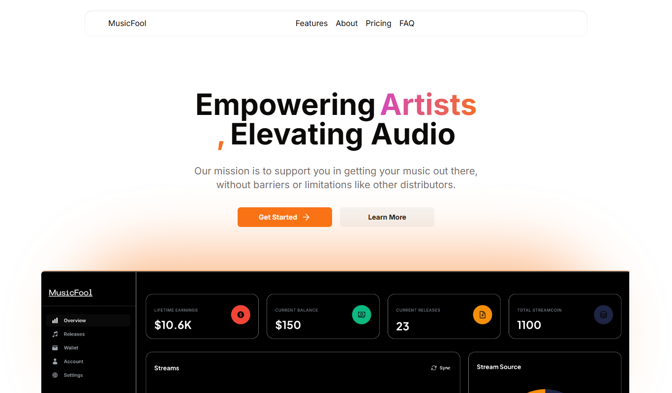 MusicFool app screenshot