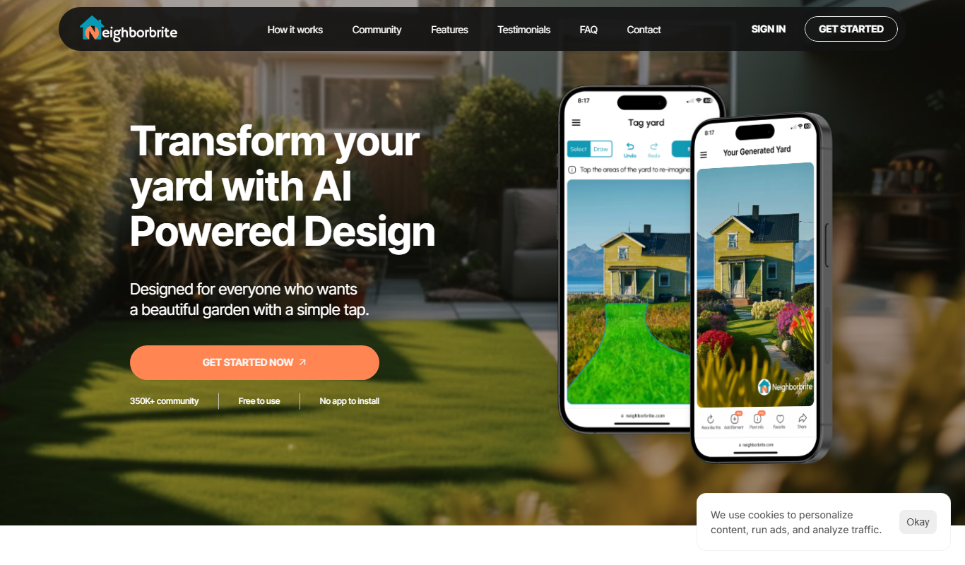 Neighborbrite app screenshot