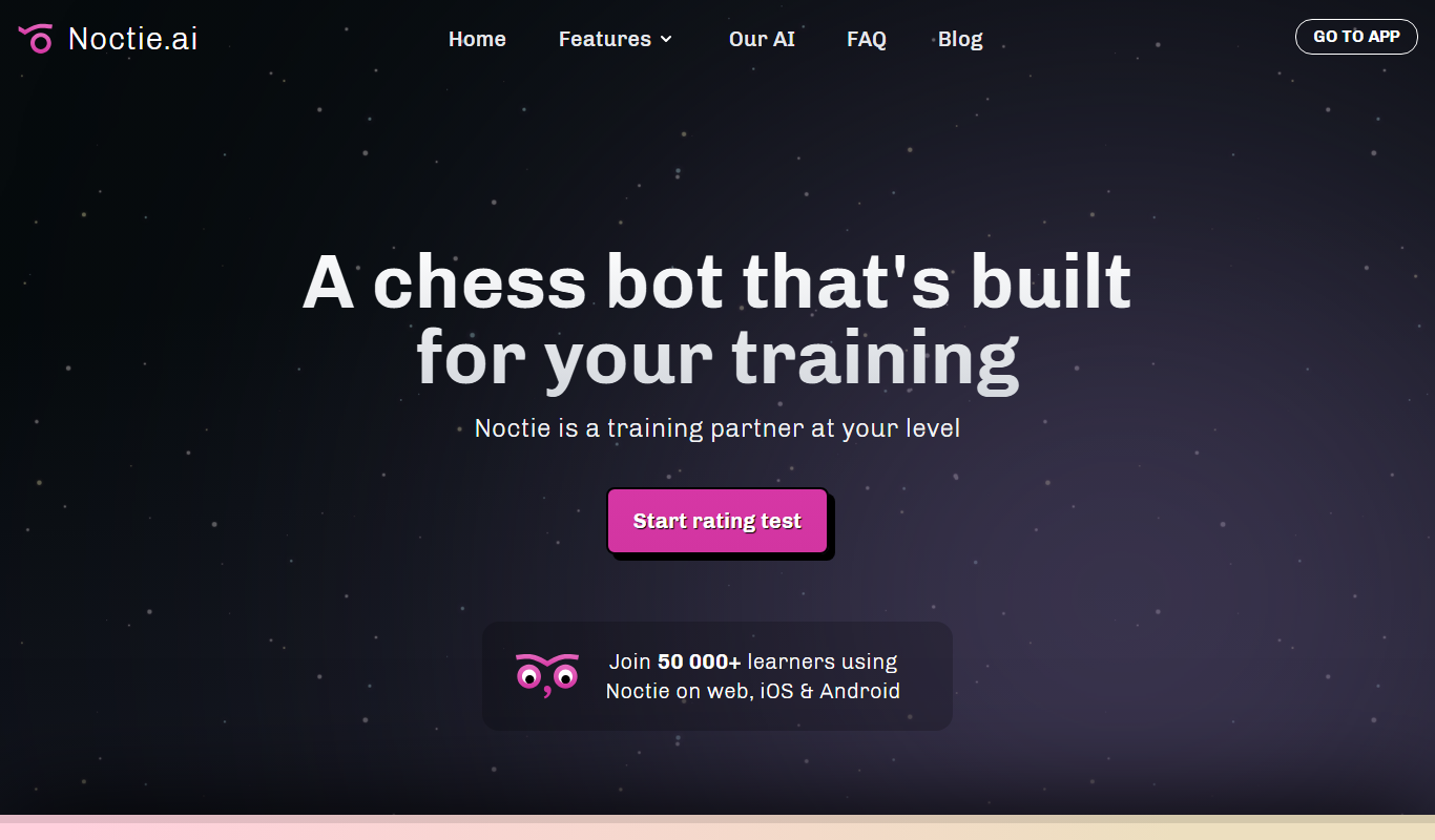 Noctie.ai app screenshot