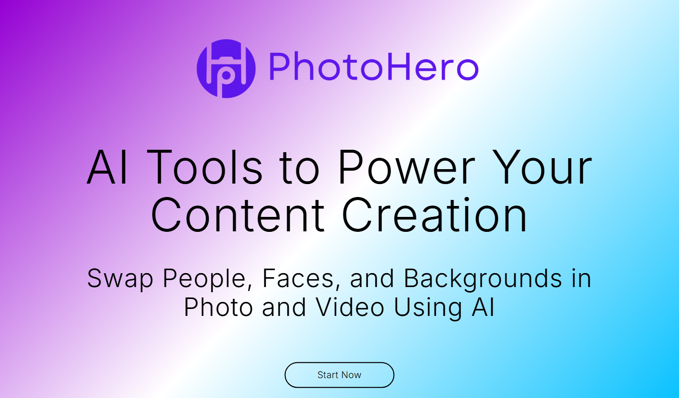 PhotoHero app screenshot