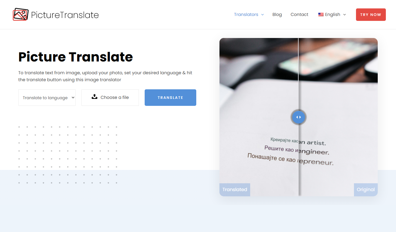 Picture Translate - Instant Image Text Translation App