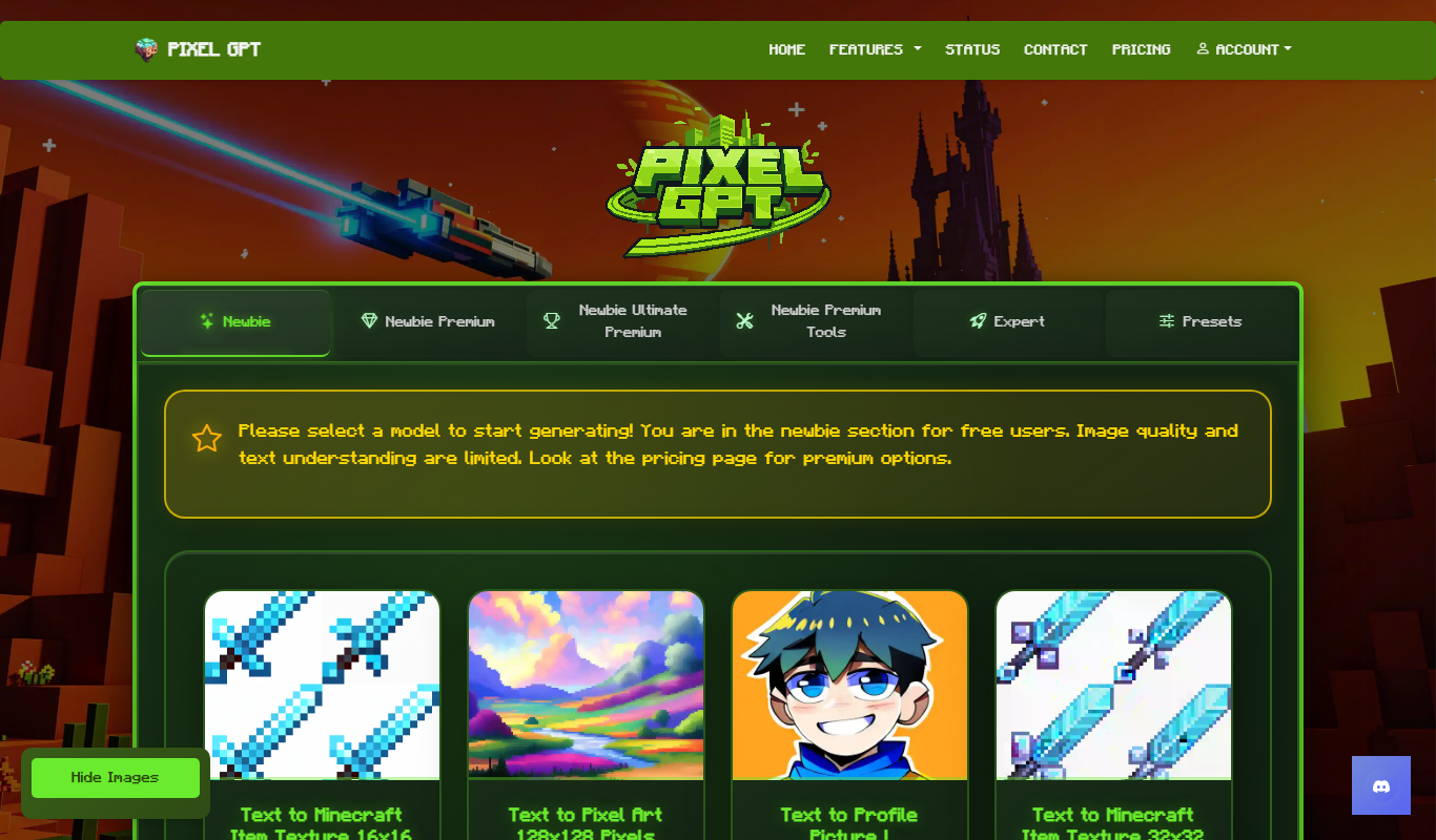Pixel GPT app screenshot