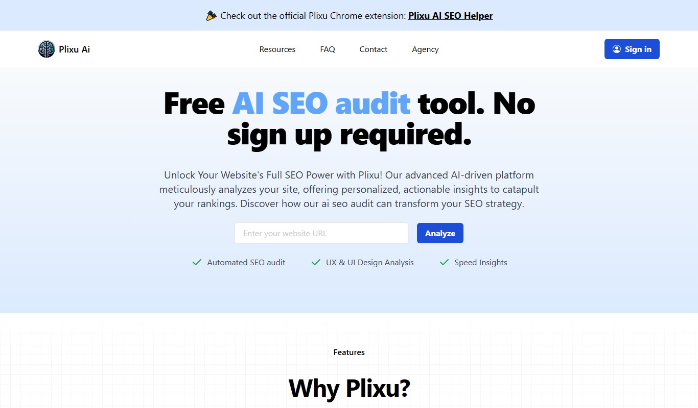 Plixu.com app screenshot