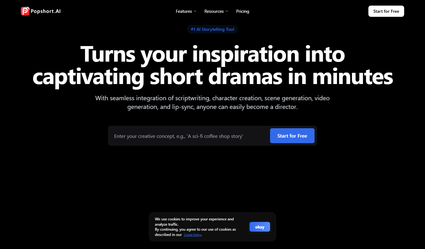 PopShort.Al app screenshot