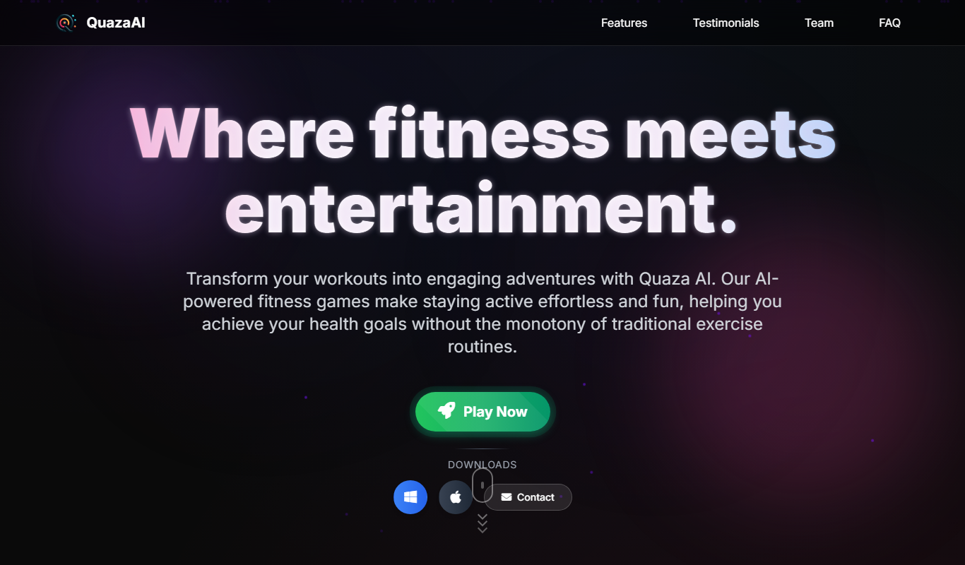 QuazaAI app screenshot