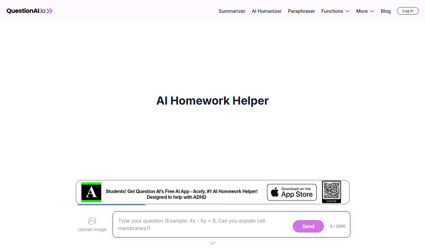 QuestionAI.io app screenshot
