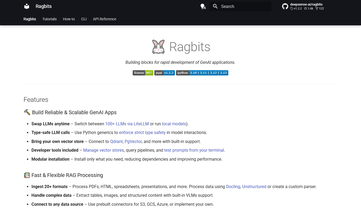 RagBits app screenshot