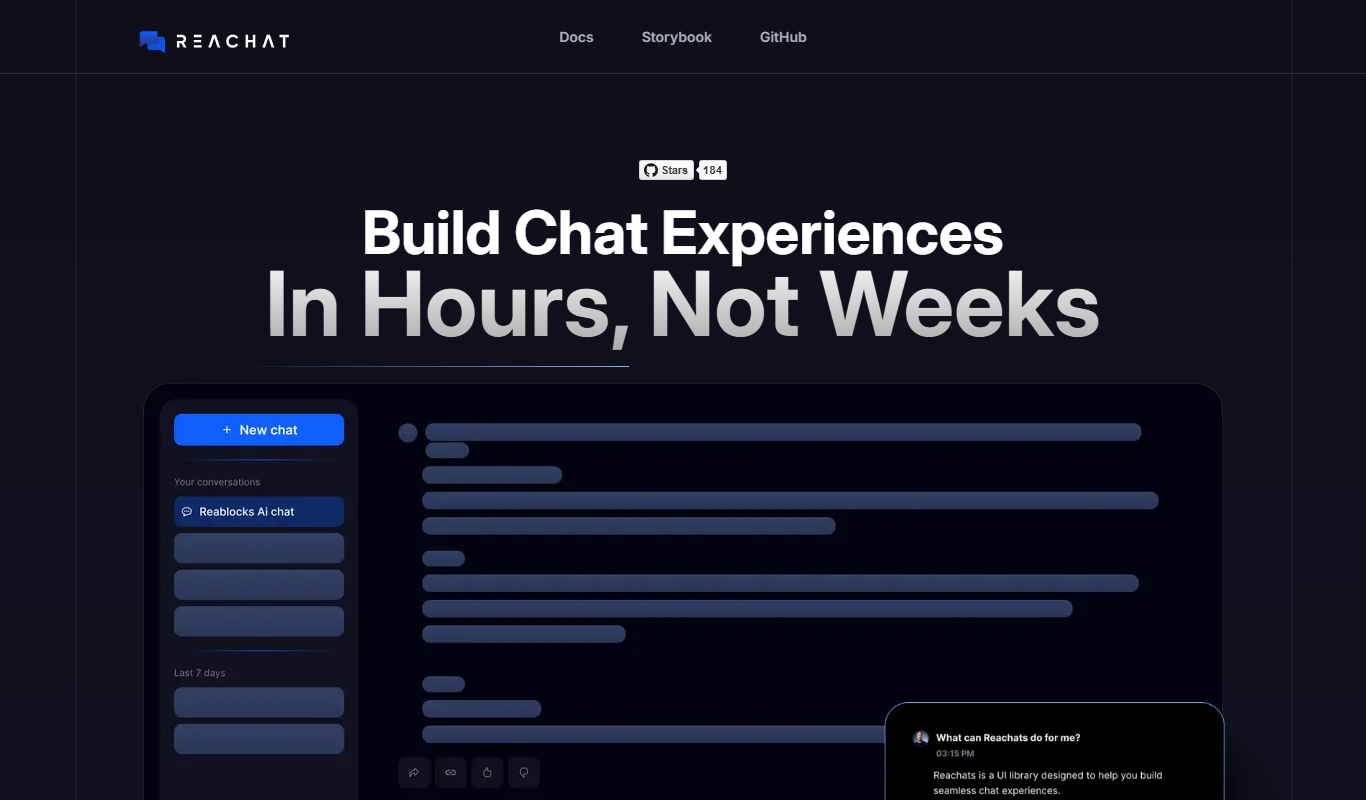 reachat app screenshot