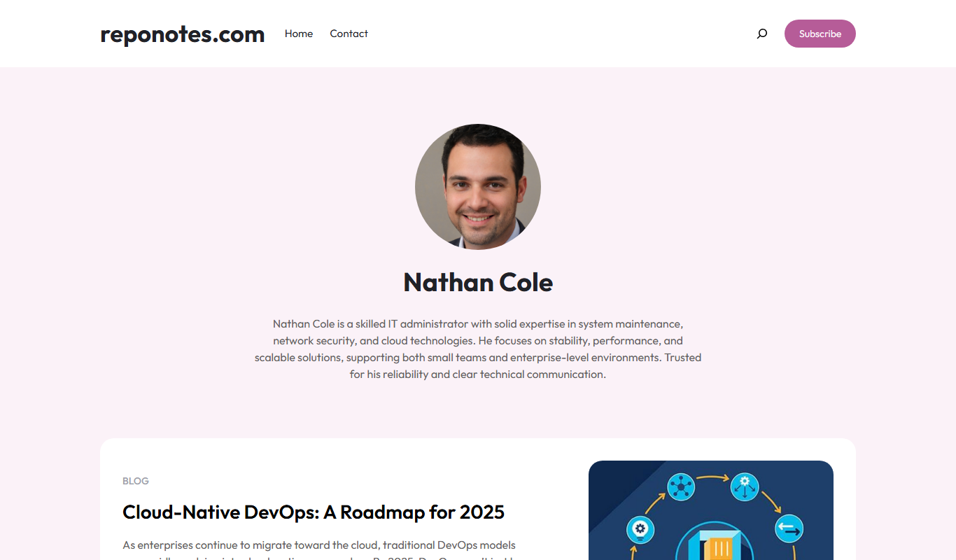 RepoNotes app screenshot
