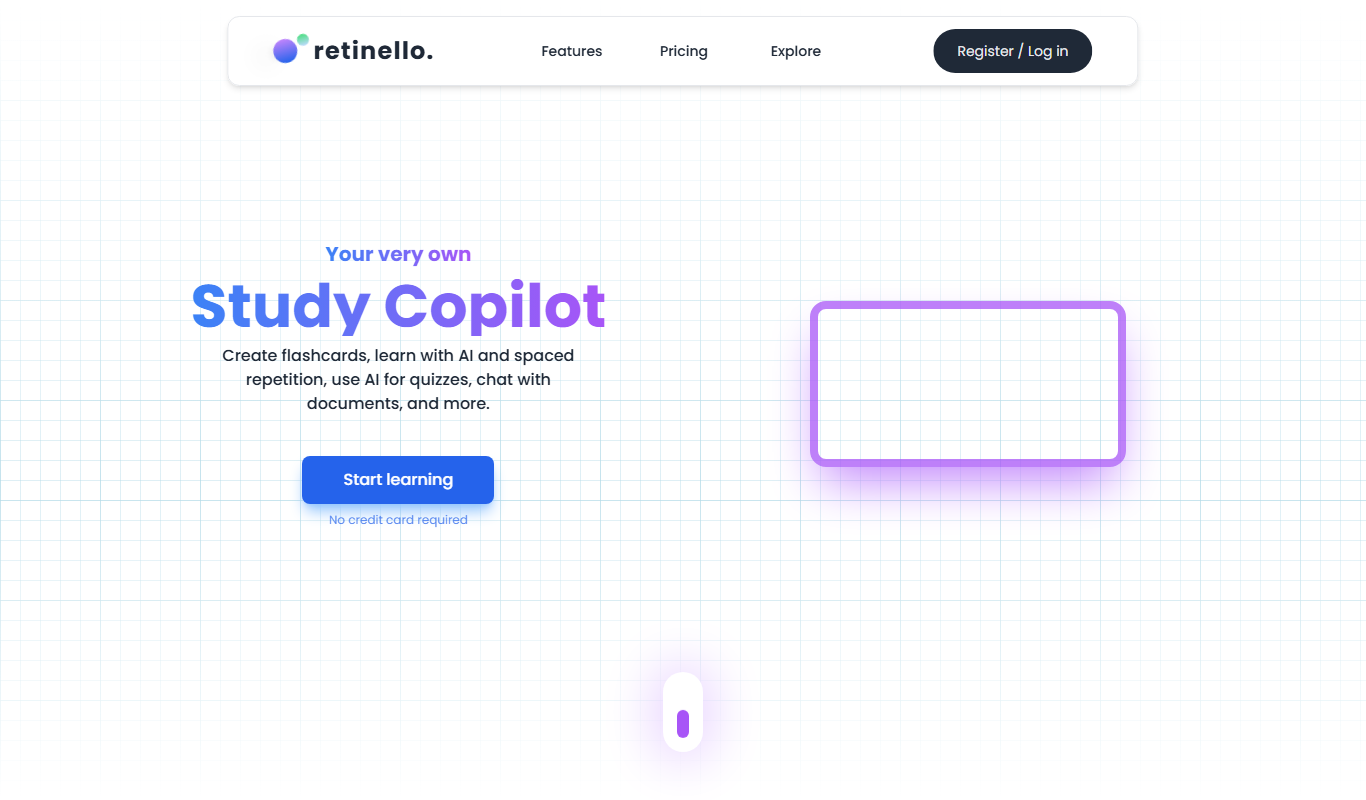 Retinello app screenshot