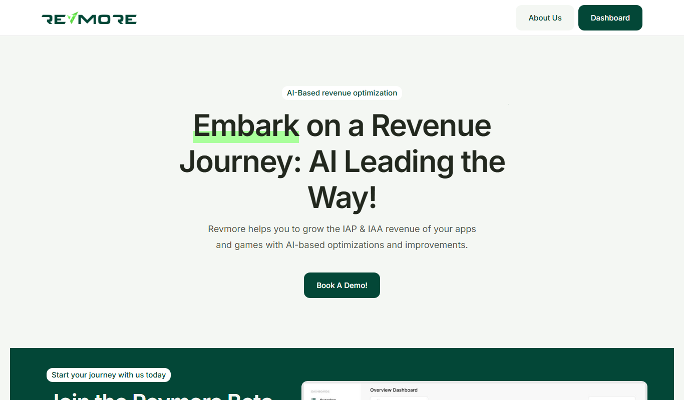 Revmore app screenshot