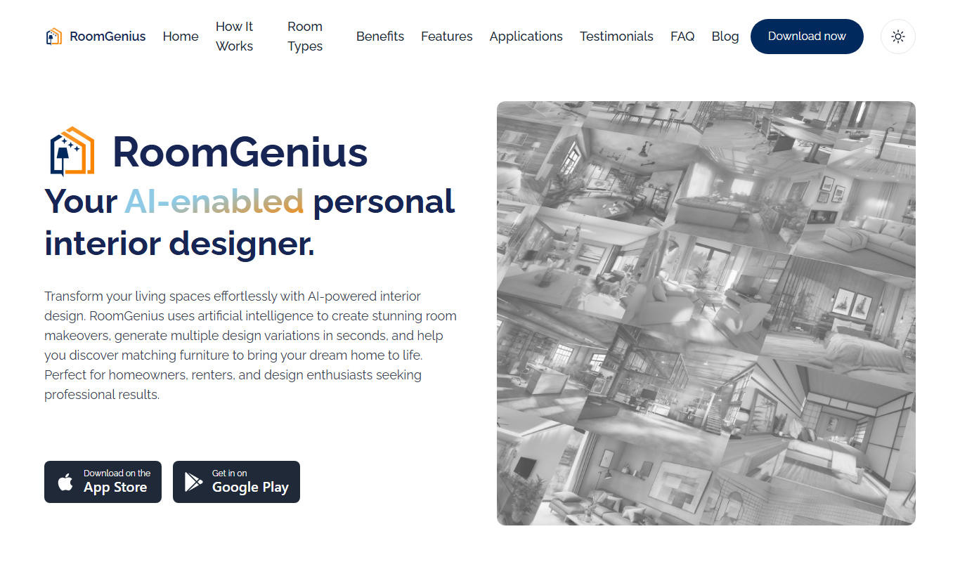 RoomGenius app screenshot