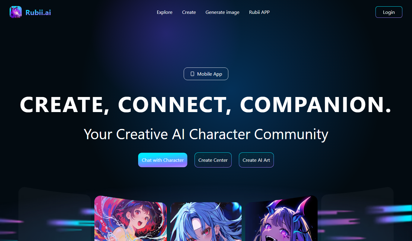 Rubii app screenshot