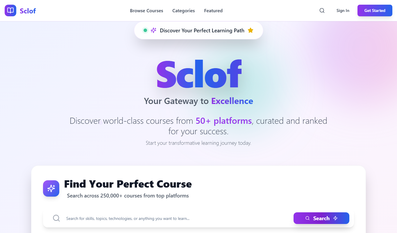 sclof app screenshot